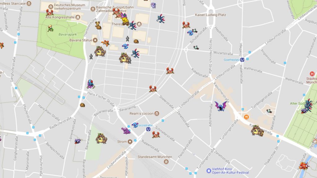 Pokémon Go, Kangama, Icognito, München