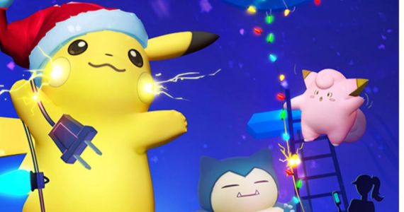 Beim Weihnachtsevent von Pokémon Go warten Pokémon aus den Videospielen Rubin und Saphir auf auch. (Quelle: Bild)
