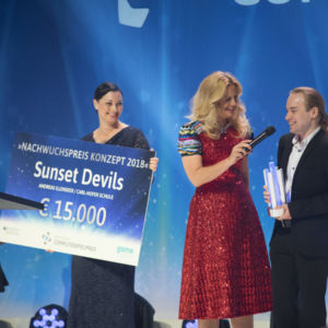 Der Preis für das Beste Konzept ging an Andreas Illenseer für seine "Sunset Devils".